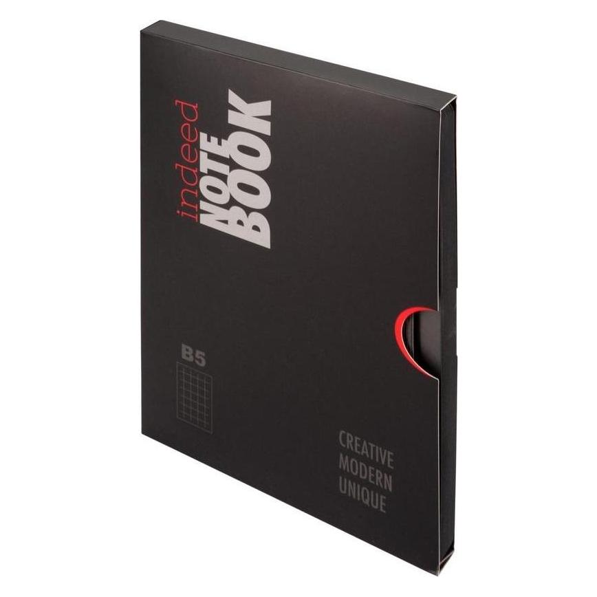 Antrax Tatsächlich grau kariertes Notizbuch B5 (B5, Kariert) (5904210064461)