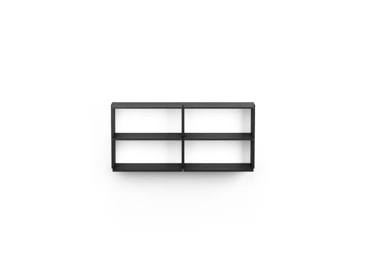 Massproductions Étagère murale Gridlock - S2-A6-0 Black stained Ash