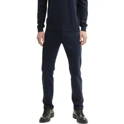 Tom Tailor Herren Chinohose JERSEY SLIM CHINO - Slim Fit - Black White Birds Eye 35951 - 34W / 32L