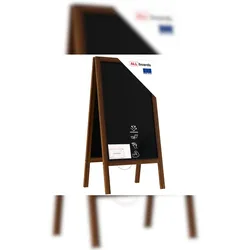 ALLboards Kundenstopper – wasserfest mit lackiertem Holzrahmen 100×60 cm