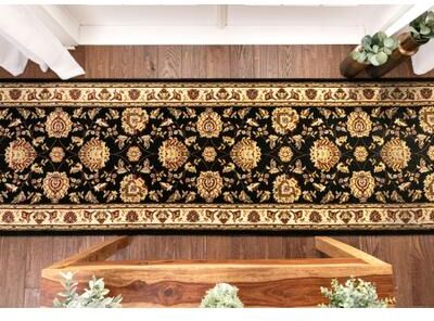 Well Woven Custom Size Runner Timeless Abbasi Traditional Stair Rug