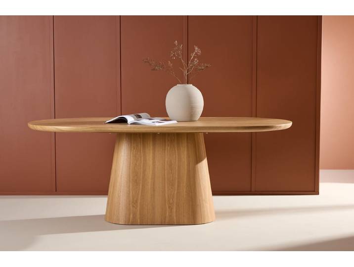 Esstisch Marlin - modernes Design mit einer natürlichen, harmonischen Ausstrahlung - Natur - Luxusbetten24