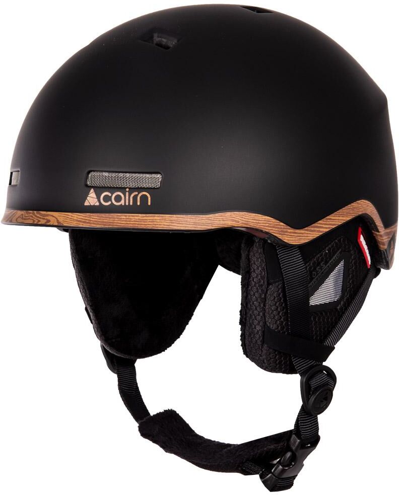 Cairn  - Centaure Mat Black Wood - S - Casque de ski