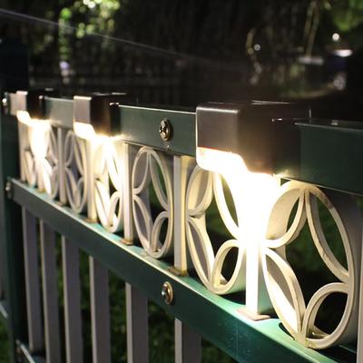 HomeDecorAndMore LLC Outdoor Solar Powered Deck Lights Warm White