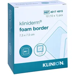 SCHAUMVERBAND Border 7,5x7,5 cm haftend
