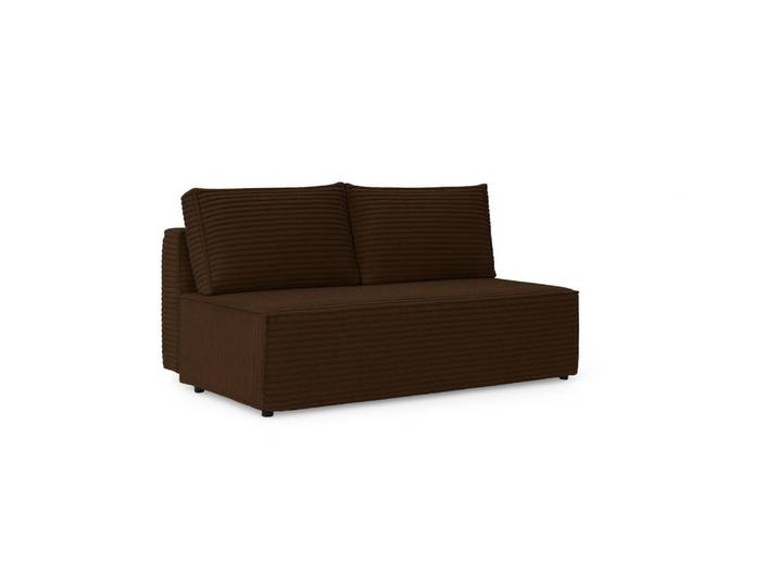 Kaiser Möbel Schlafsofa mit Bettkasten Duo, Stoff Velo, Braun, Holz, 198x89x90 cm, Babymöbel & Kindermöbel, Kinderzimmer & Jugendzimmer, Schlafsofas