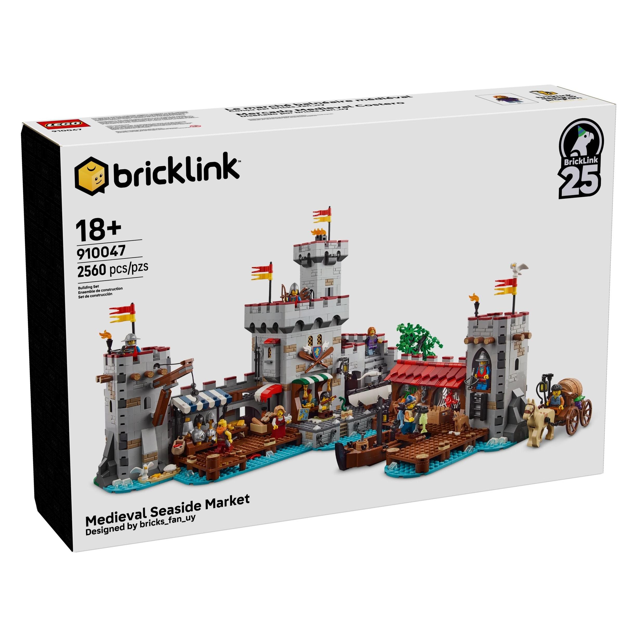 Bricklink - Markt am Meer im Mittelalter (910047)