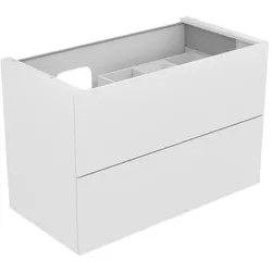 edition 11 waschtischunterbau 2 auszüge und beleuchtung 1050 x 700 x 535 mm anthrazit/anthrazit wub edition 11 31255, 2 auszüge, bel. anthrazit/anthrazit