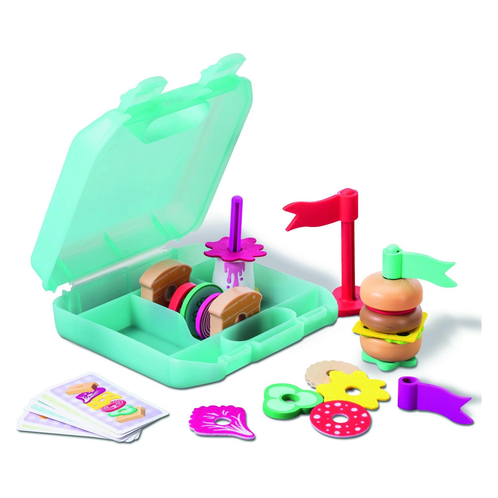 Ravensburger Play+ Steck- und Spiel-Set: Fingerfood - Steck-Spiel, Pretend Play Set, Spielzeug ab (12034060)