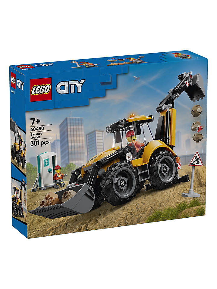 LEGO® City: Gelber Baggerlader - ab 7 Jahren - onesize