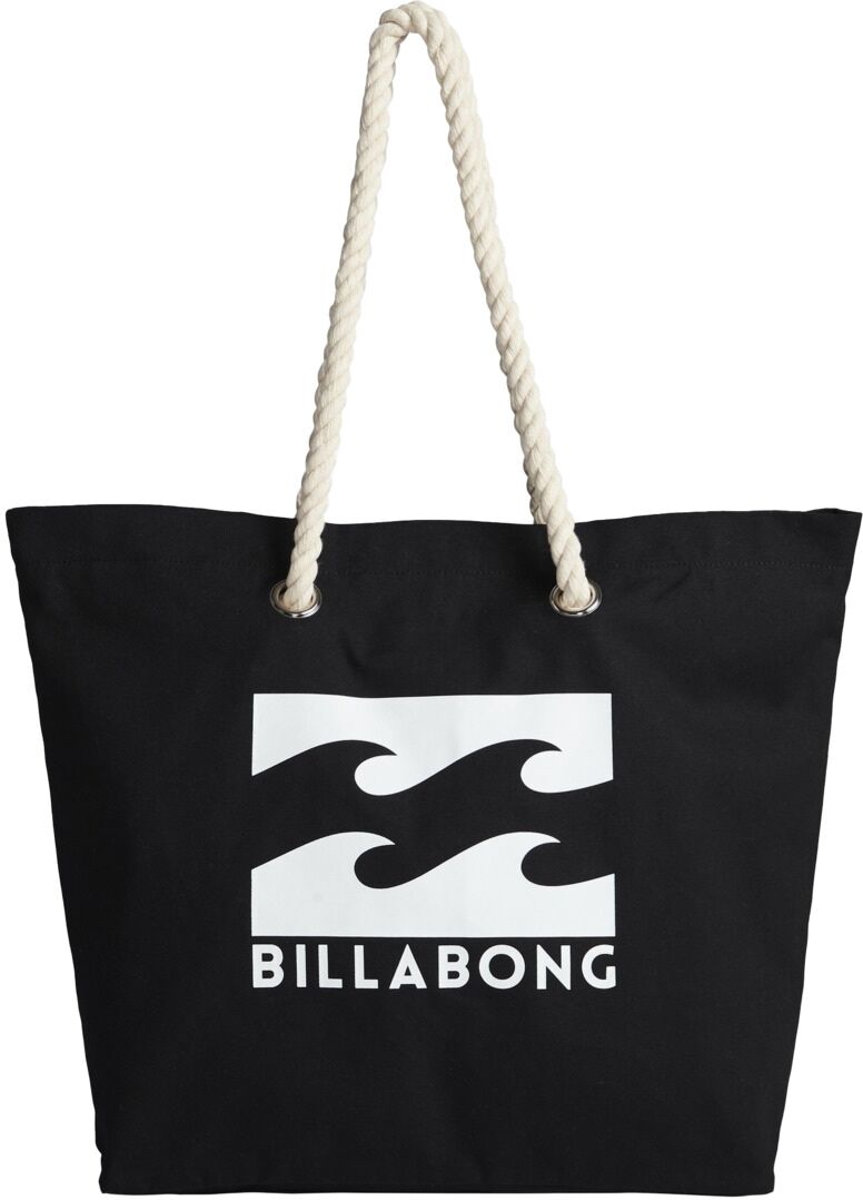 Strandtasche BILLABONG "Essential Bag", Damen, schwarz, Baumwolle, Taschen Strandtasche