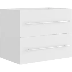 vidaXL Waschbeckenunterschrank Weiß 60x38,5x48 cm Holzwerkstoff