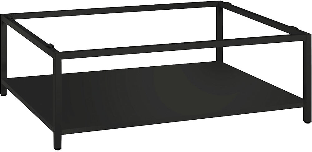Untergestell mit Zwischenboden, Format DIN A0, schwarzgrau C+P