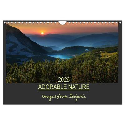 Adorable Nature - Images from Bulgaria / UK-Version (Wall Calendar 2026 DIN A4 landscape), CALVENDO 12 Month Wall Calendar