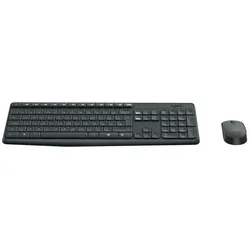 Logitech Wireless Keyboard+Mouse MK235 black retail