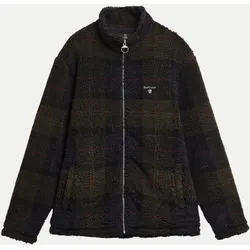 Fleecejacke Tartan Mehrfarbig S