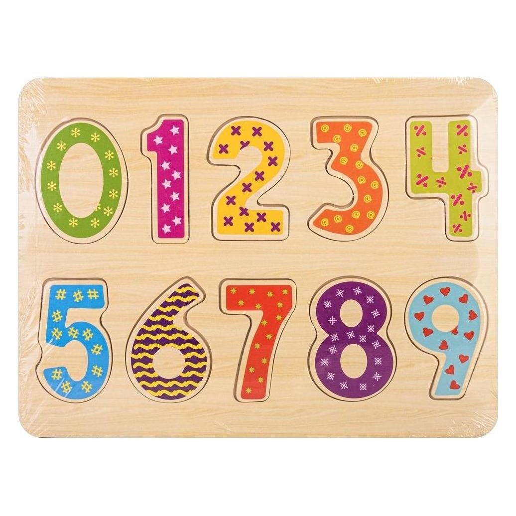 Daff Holzpuzzle - Zahlen (58216455)