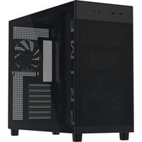 PRIME AP303 TG , Tower-Gehäuse schwarz, Tempered Glass