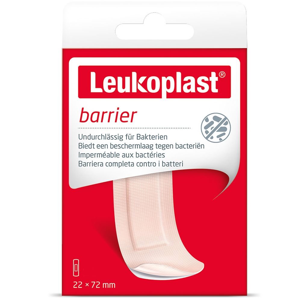 Leukoplast barrier Strips 22x72mm/38x38mm/38x63mm 20 St Pflaster