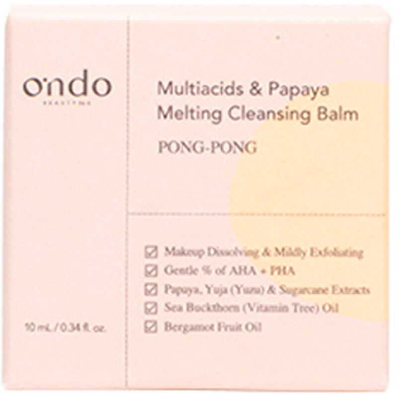 Ondo Beauty 36.5 Multiacids & Papaya cleansing balm 10 ml