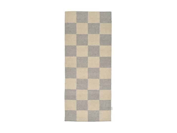 Classic Collection Squares Läufer Grey-natural, 80x200 cm