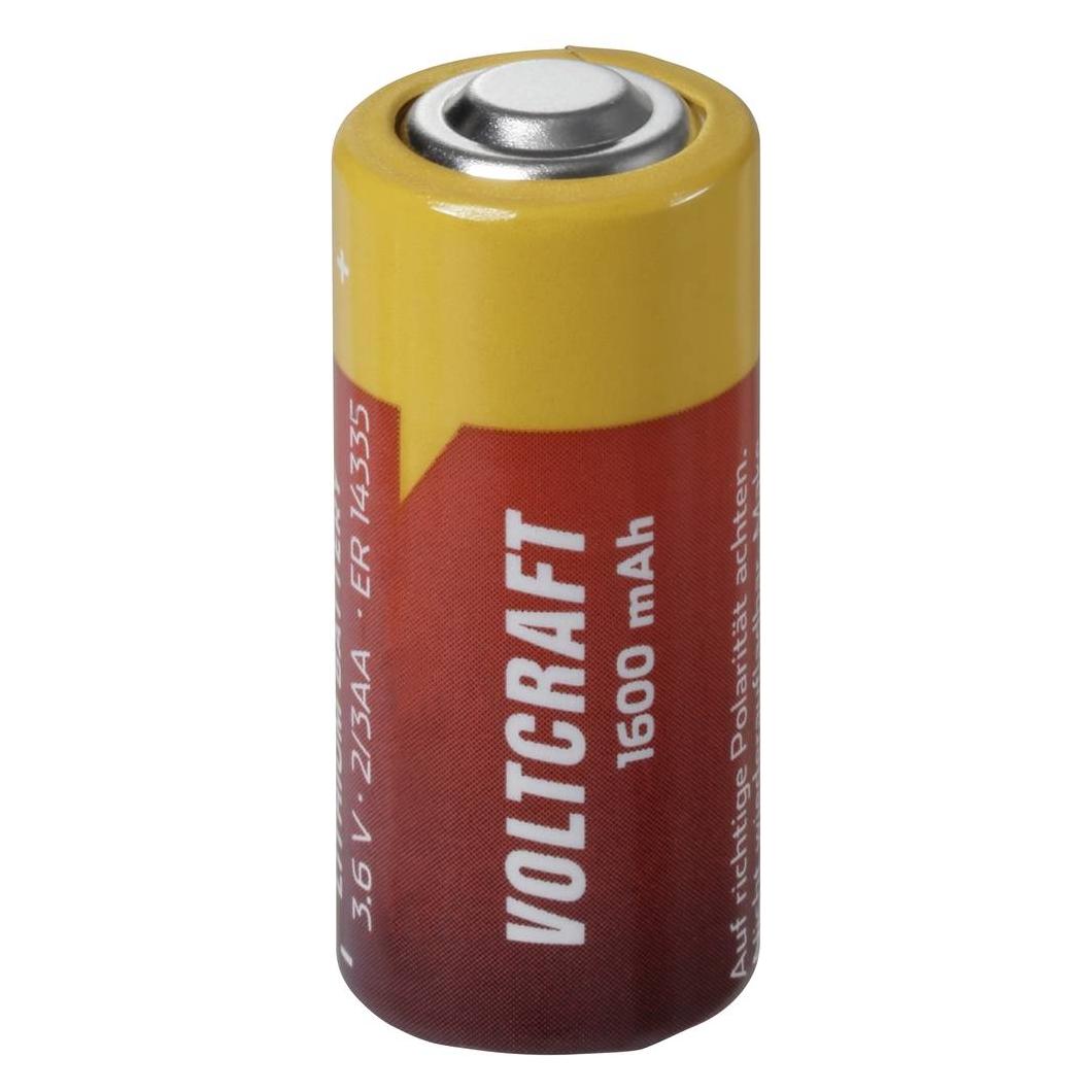 Voltcraft Spezial-Batterie 2/3 AA Lithium 3.6 V 1600 mAh 1 St. (1 Stk., 2/3 AA, 1600 mAh) (VC-12632305)