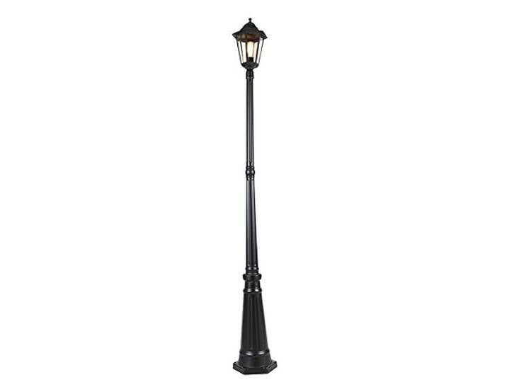QAZQA havana - Lanterne - 1 lumière - Ø 26 cm - Noir - Classique/Antique - éclairage extérieur