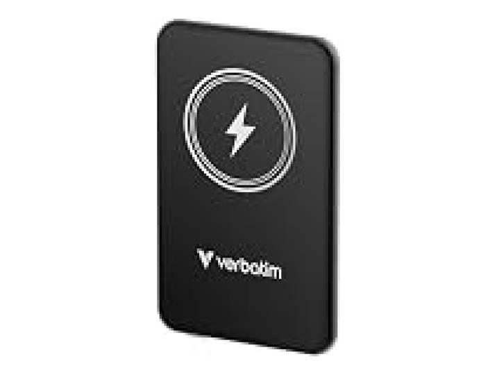 Charge 'n' Go Magnetic Wireless Power Bank 5000 Black