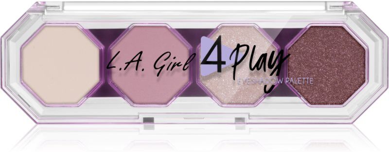 L.A. Girl Cosmetics 4 Play eyeshadow palette shade So Sweet 3.2 g