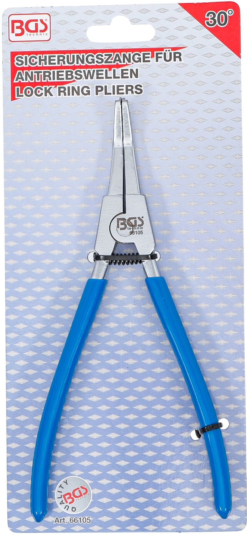 BGS Sicherungszange für Antriebswellen 66105, 30° abgewinkelt ; BGS technic)