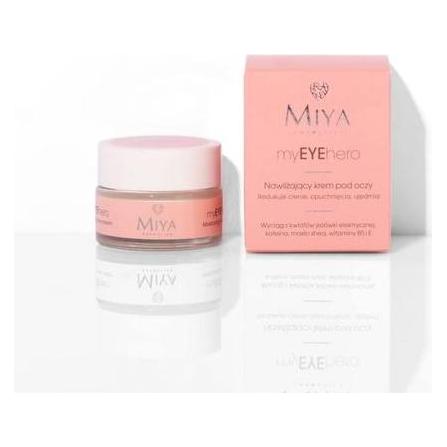 Miya Cosmetics Miya - My Eye Hero moisturizing eye cream 15ml (Augenpflege Crème, 15 ml, Tag + Nacht) (5906395957927)