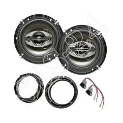 SEAT LEON TOLEDO Lautsprecher Einbauset 4-Wege Koaxial Lautsprecher 165 mm / ...