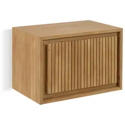 Badezimmer Hängeschrank aus Teak Massivholz 60 cm breit
