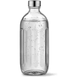 Aarke Wasserflasche für Carbonator Pro, Wassersprudler Zubehör, Transparent
