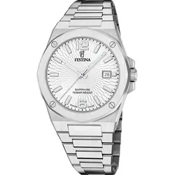 Festina Quarz Herren VallÉe F22000/1 - silber - 42mm