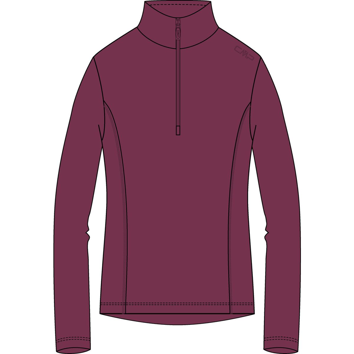 CMP Woman Sweat raspberry (C459) 38 35E0626-C459-38