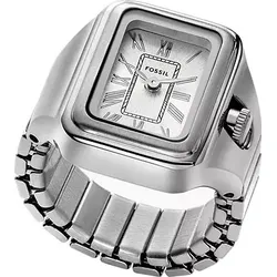 Fossil Quarz / 2 Zeiger Raquel Watch Ring ES5344 - silberfarben - LESS THAN 22mm
