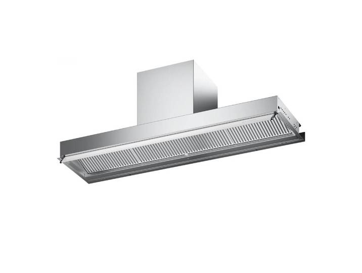 FABER hotte encastrable pour plaque à induction IN-NOVA ZERO DRIP LITE (Inox, 120 cm - Acier Inox et verre)