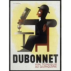 POSTER Dubo Dubon Dubonnet 1932 A3 Rahmenlos