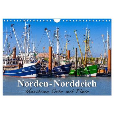 Norden-Norddeich. Maritime Orte mit Flair (Wandkalender 2026 DIN A4 quer), CALVENDO Monatskalender