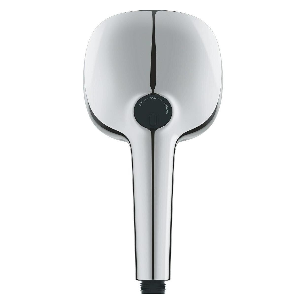 Grohe Vitalio Comfort 110 QuickFix Handbrause, intelligente Strahlumstellung, wassersparend, 3 Strahlarten (3 Strahlarten, 7.40 l/min) (26092001)