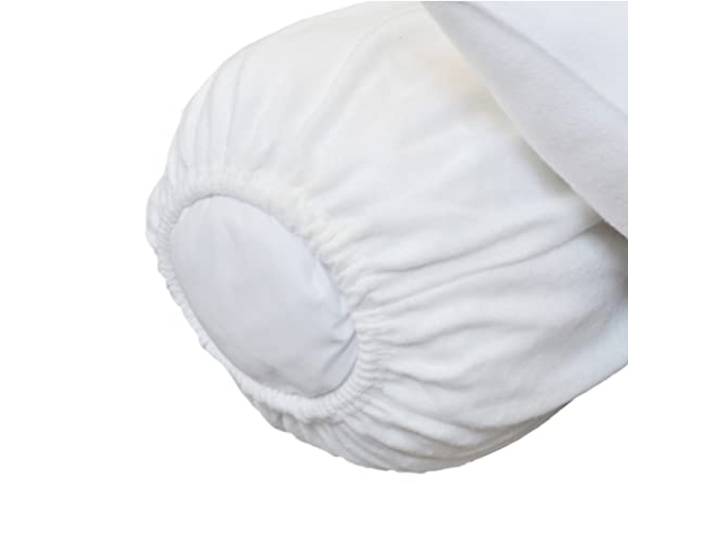 Protège traversin Molleton 160 GR/m² Fermeture élastiques 180 cm