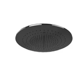 Gessi Minimali, Cover-Blende für Kopfbrause D502mm mit Strahlart Regen, Schwall und Nebel, 57975710, Farbe: Messing PVD