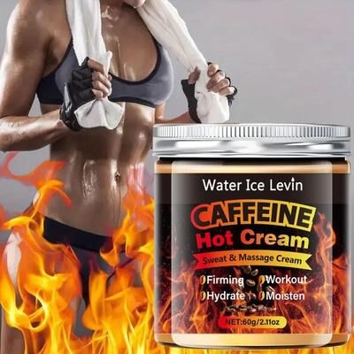 Uplift Essentials Caffeine Hot Massage Cream For Moisturizing And Firming Care 60g