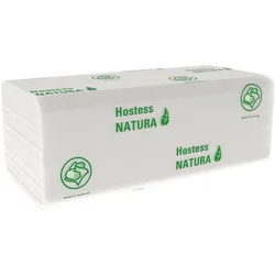Kimberly-Clark Papierhandtuch Natura Masse: 50 x 25 cm (B x L) 100 % Recyclingpapier Farbe des Papierhandtuches:..., Haushaltspapier, Weiss