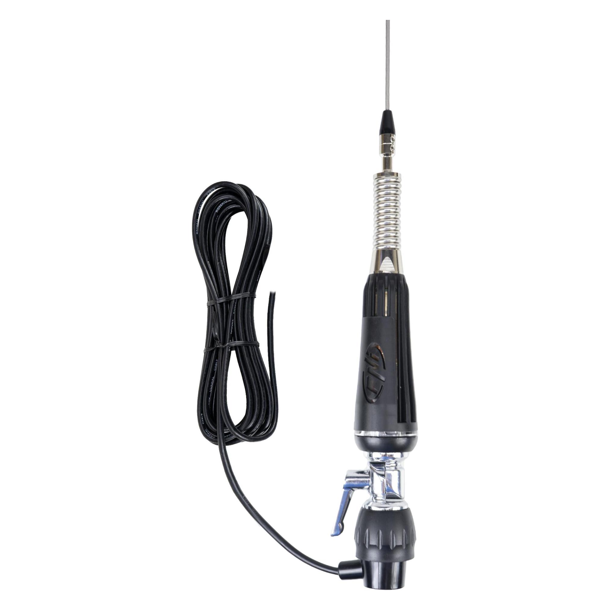 PNI Klappbare CB-Antenne LED 1000, 80 cm lang, mit Kabel und fester Schmetterlingshalterung, 26-30 M (37420628)