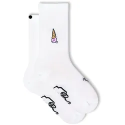 Fingerscrossed Classic Andiamo! Gelato Fahrradsocken - white - 39-42