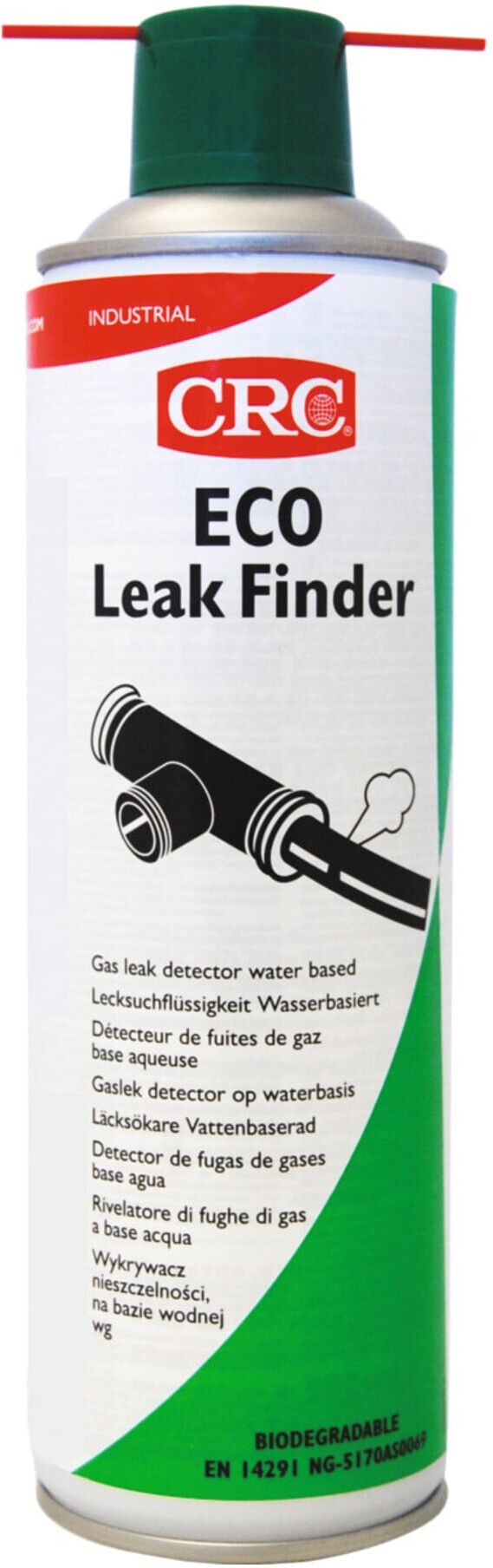 CRC Lecksuchspray Eco Leak Finder NSF-P1 DVGW farblos 360 Grad Ventil Spray 500ml ; CRC Industries (10732-AI)