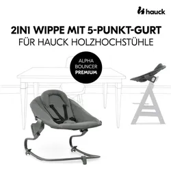Hauck, Hochstuhl, Alpha Plus (Treppenhochstuhl)