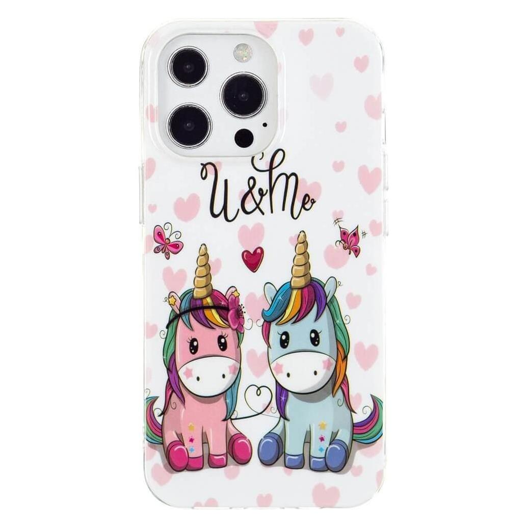 Cover-Discount iPhone 15 Pro Max - Nachtleuchtende Silikon Hülle Einhorn (Apple iPhone 15 Pro Max) (660154924Q)